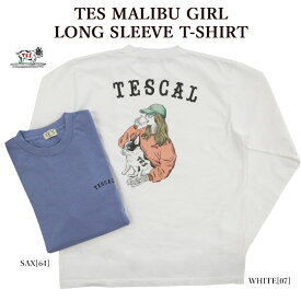 The Endless Summer エンドレスサマー 23374316 TES MALIBU GIRL LONG SLEEVE T-SHIRT 長袖Tシャツ マリブガール BUHI メンズ レディース