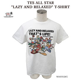 The Endless Summer エンドレスサマー 23574333 TES ALL STAR LAZY AND RELAXED T-SHIRT 半袖Tシャツ オールスター メンズ レディース