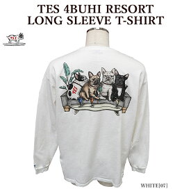 【ポイントアップ】The Endless Summer エンドレスサマー 24374314 TES 4BUHI RESORT LONG SLEEVE T-SHIRT 長袖Tシャツ ロンT BUIHI メンズ レディース