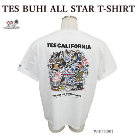 The Endless Summer エンドレスサマー 24574363 TES BUHI ALL STAR T-SHIRT 半袖Tシャツ BUHI メンズ レディース