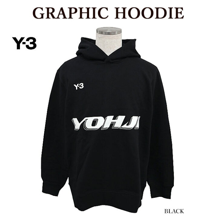 楽天市場】Y-3 ワイスリー HT4732 U GRAPHIC HOODIE プルオーバー 