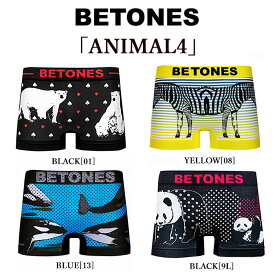 【BETONES】ビトーンズ ANIMAL4 ボクサーパンツ 返品・交換不可 メンズ