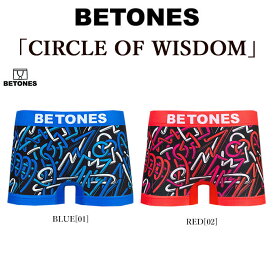 【BETONES】 ビトーンズ CIDOM001 CIRCLE OF WISDOM 知恵の輪 ボクサーパンツ 下着 アンダーウェア 返品・交換不可 メンズ