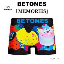 【BETONES】 ビトーンズ MEMORIES 思い出 ボクサーパンツ 下着 アンダーウェア 返品・交換不可 メンズ