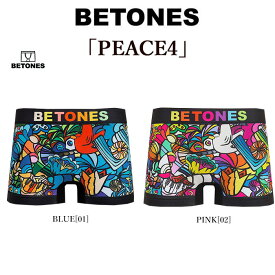 【BETONES】 ビトーンズ PE004 PEACE4 平和 ボクサーパンツ 下着 アンダーウェア 返品・交換不可 メンズ