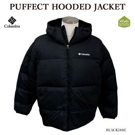 【Columbia】 コロンビア WJ9792 PUFFECT HOODED JACKET ダウンジャケット 中綿ジャケット 軽量 撥水 メンズ レディース