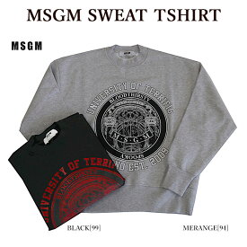 【MSGM】 エムエスジーエム MM218 スウェット メンズ レディース【並行輸入品】