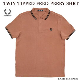 【FRED PERRY】 フレッドペリー M3600 TWIN TIPPED FRED PERRY SHRT ポロシャツ 鹿の子 ローレル刺しゅう メンズ レディース