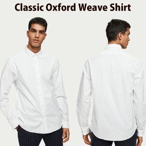 �ySCOTCH&SODA�z �X�R�b�`&�\�[�_ 145430 CLASSIC OXFORD WEAVE SHIRT �����V���c