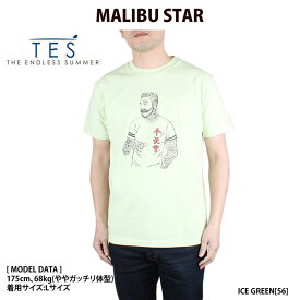 【The Endless Summer】 エンドレスサマー 9574308 MALIBU STAR-T Tシャツ TES テス カリフォルニア サーフ マリブスター