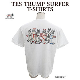 【The Endless Summer】 エンドレスサマー 24574340 TES TRUMP SURFER T-SHIRTS 半袖 Tシャツ BUHI トランプ メンズ レディース