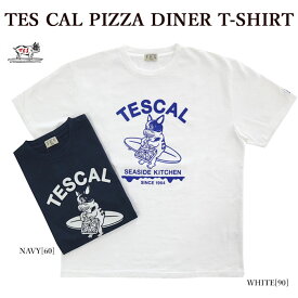 【The Endless Summer】 エンドレスサマー 24574358 TES CAL PIZZA DINER T-SHIRT 半袖Tシャツ BUHI メンズ レディース