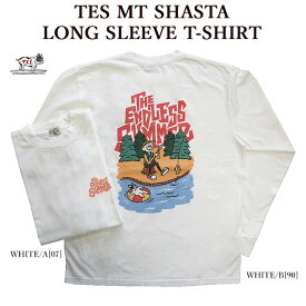 【ポイントアップ】【The Endless Summer】 エンドレスサマー 2774339 TES MT SHASTA LONG SLEEVE T-SHIRT 長袖Tシャツ キャンプ ロンT メンズ レディース