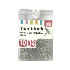 �y�݌ɏ����z�y4�_�܂Ń��[����OK�z �A�C�E�G�X �J���[��e �j��10mm [�N���A/����] 60���� ��e ���т傤 �����s�� �v�b�V���s�� ILCK-01T