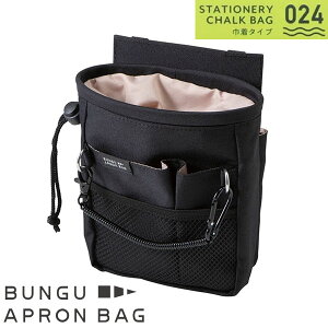 Nc GvobO В [ ubN  ] xg[vEJrit ʔxg V_[obO BUNGU APRON BAG BE024BK