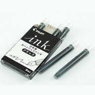 【メール便OK】パイロット[PILOT] 万年筆用 カートリッジインキ [ブラック/黒] 5本入り 【IRF-5S-B】