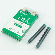 【メール便OK】パイロット[PILOT] 万年筆用 カートリッジインキ [グリーン/緑] 5本入り 【IRF-5S-G】