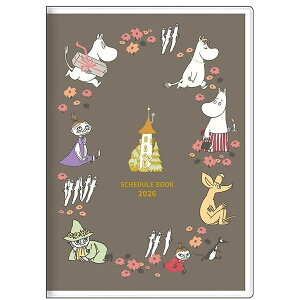 y[OKz TX^[ 2026NXPW[ MOOMIN [~ 蒠  B6 [Ȃ] 2025N10`2026N12 S2958945