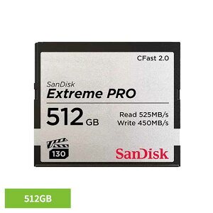 SanDisk GNXg[ v CFast 2.0 J[h 512GB SDCFSP-512G-J46DSDJ[h 512GB sandisk TfBXN RpNg e f[^ۑ ϋv 掿 TfBXN