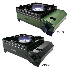 タフまる CB－ODX－1－BK送料無料 カセットガス ガス コンロ ケース付き 岩谷 アウトドア 風に強い ダッチオーブン カセットこんろ IWATANI イワタニ ブラック オリーブ【D】