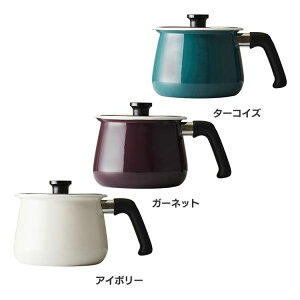 和平フレイズ rinto IH対応ホーローマルチポットM MB-2160和平フレイズ rinto リント マルチポット ホーロー 片手鍋 ガス火 IH対応 2.2L アイボリー ガーネット ターコイズ