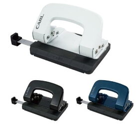 [カール事務器]アリシス ALISYS 2穴パンチCARL LPN-16【ホワイト/ブラック/ブルー】