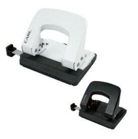 CARL[カール事務器]新型アリシス / ALISYS 2穴パンチ LPN-20【ホワイト/ブラック】