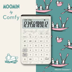 [�J�V�I]�f�U�C���d�� ���[�~�����f�� �j�����j���� �y�������V��MOOMIN by Comfy�yJT-200T-MM-WE�z�W���X�g�^�C�v 12���\�� �Ōv�Z�E���Ԍv�Z �X�^�C���b�V���d��