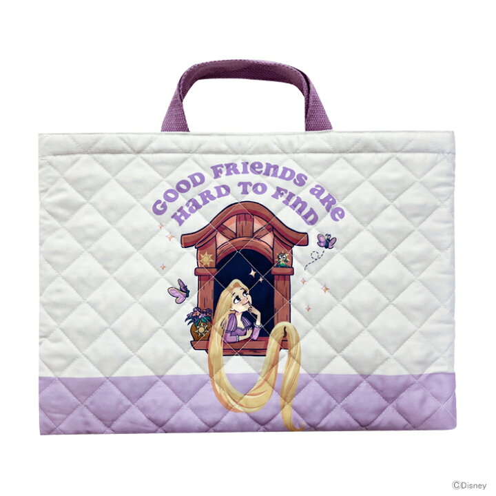 楽天市場】ディズニープリンセス ラプンツェル キルトチャームバッグ 