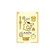 ポムポムプリン　Sサイズミラー　ぎゅうぎゅう柄　137863　[M便 1/8]