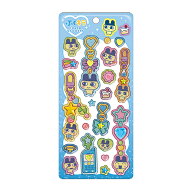 たまごっち　ぷくキラチャームステッカー　まめっち柄　137737　[M便 1/18]