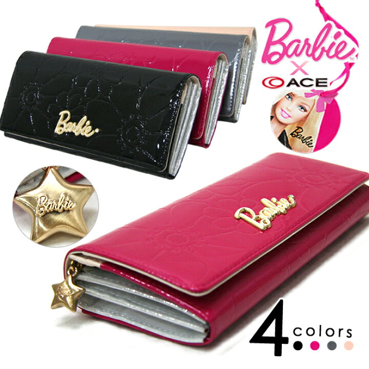 楽天市場】[半額] Barbie＜バービー＞ 長財布＜ウォレット＞ 花柄 型 