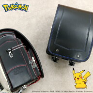 ポケモン ランドセル 2027 ラクティ背カン ふわりぃ クラリーノ パイピング ブラック×ブルー/ブラック×…