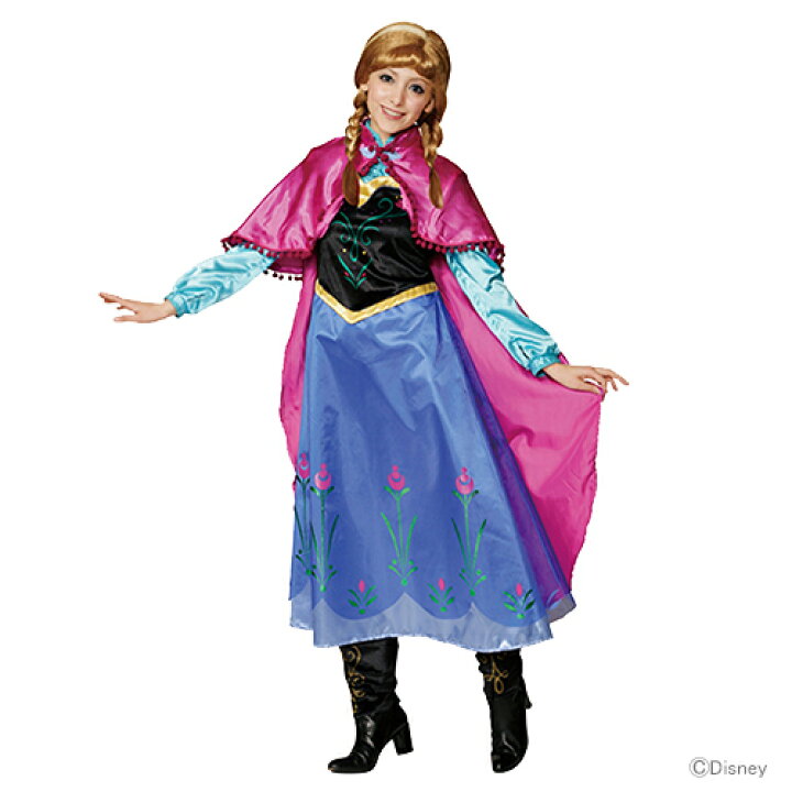 楽天市場 ディズニー アナと雪の女王 コスチューム アナ 大人用 仮装 Disneyzone ランドセルと文房具 シブヤ文房具