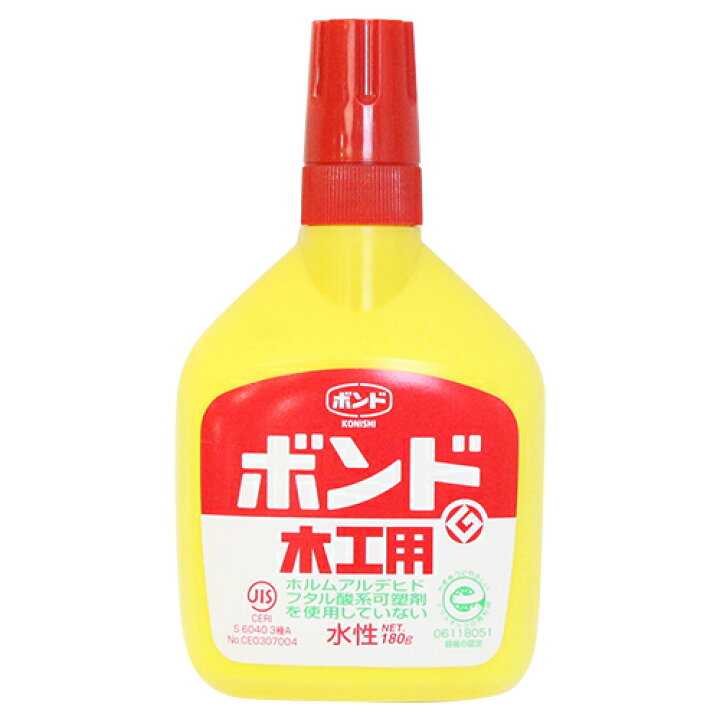 楽天市場】ボンド＜接着剤＞ 木工用 ＜水性＞ 180g 10132 [M便 1/4 