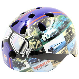 〔在庫限り・半額〕ヘルメット MORRIS<モーリス> ブルー <子供用> JP8073