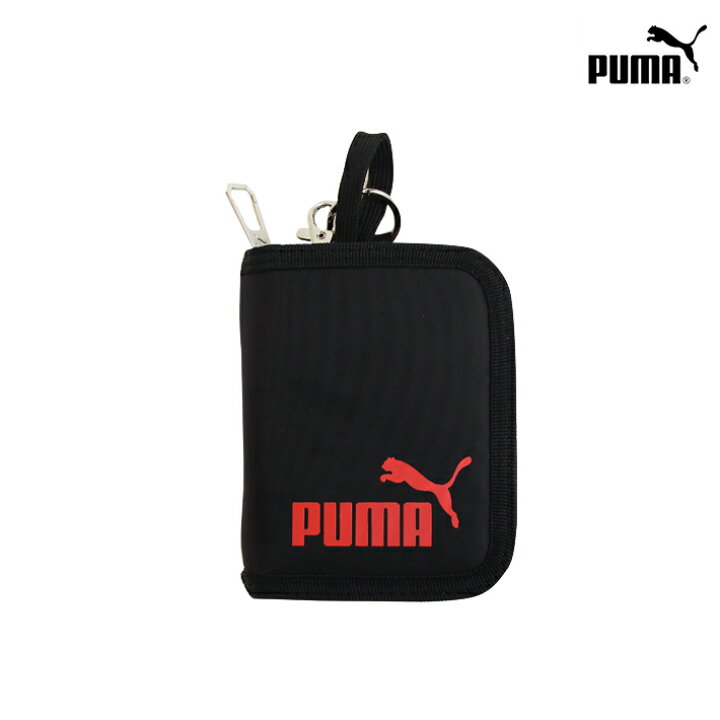 PUMA（プーマ）2つ折りウォレット ブラック pm242bk [M便 1/2] ランドセルと文房具 シブヤ文房具