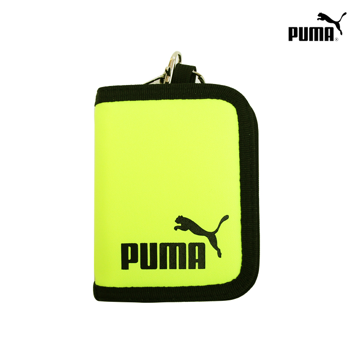 Puma プーマ スポーツ かっこいい 財布 2つ折りウォレット イエロー Pm242ye M便 1
