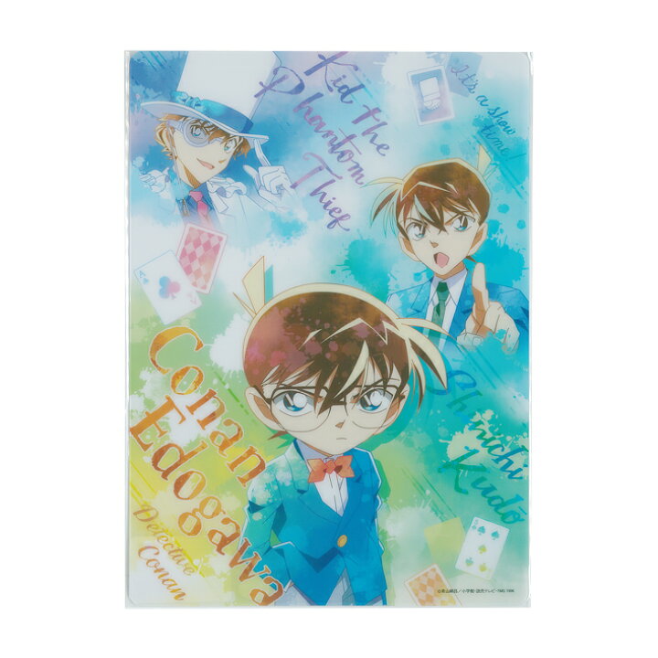楽天市場 名探偵コナン 下敷き ペイント柄 M便 1 ランドセルと文房具 シブヤ文房具