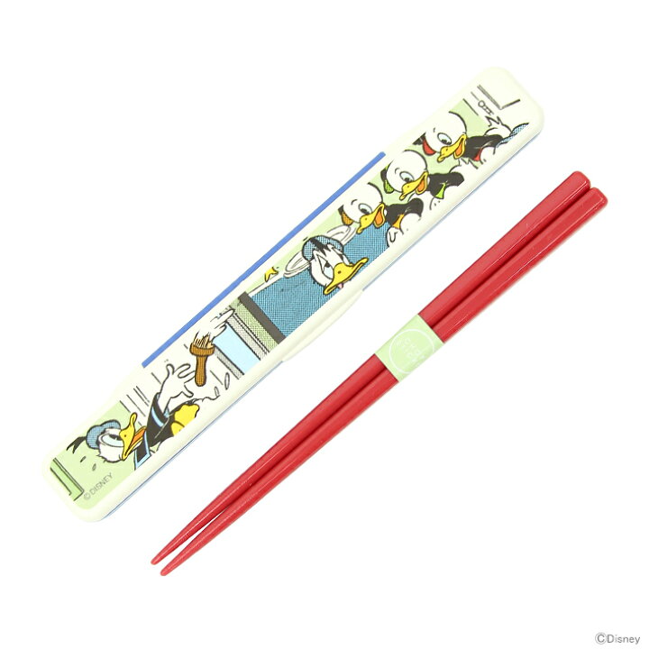 楽天市場 半額 ディズニー ドナルドダック 音の鳴らない箸 箸箱セット ドナルドコミック柄 18cm Abc3 M便 1 3 Disneyzone ランドセルと文房具 シブヤ文房具