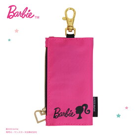 Barbie　バービー　キーケース＜鍵入れ・キーホルダー・ランドセルキーケース＞ピンク　シブヤオリジナル　SB-MK001　 [M便 1/3]