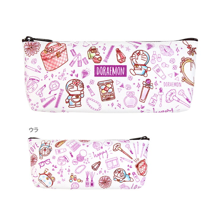 楽天市場 ドラえもん ペンケース C コスメ柄 M便 1 1 ランドセルと文房具 シブヤ文房具