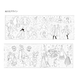 楽天市場 ディズニー アナと雪の女王 ペタッと ロールぬりえ 2 3m 4901771309704 Disneyzone ランドセルと文房具 シブヤ文房具