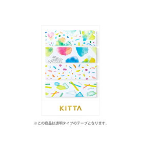 キングジム　ヒトトキ　キッタ　クリア　15mm幅　ヒカリ柄　KITT004　[M便 1/1]