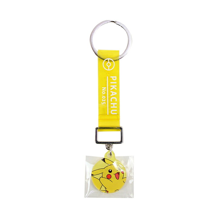 楽天市場 ポケモン ロゴテープキーホルダー ピカチュウ柄 1475 M便 1 1 ランドセルと文房具 シブヤ文房具