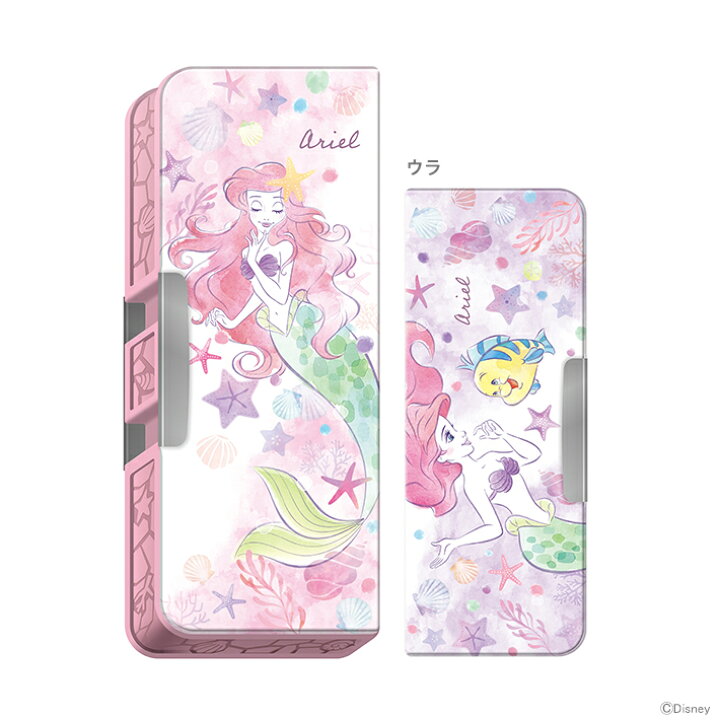 楽天市場 ディズニー プリンセス アリエル 筆箱 両面 コンパクト ハイるん 新入学文具 M便 1 1 Disneyzone ランドセルと文房具 シブヤ文房具
