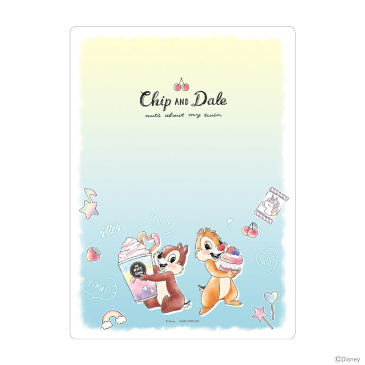 楽天市場 ディズニー チップ デール 下敷き B5 新入学文具 M便 1 Disneyzone ランドセルと文房具 シブヤ文房具