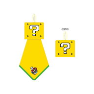 スーパーマリオ　マイクロループタオル　うきうきブロック柄　[No.4505001700]　新入学文具　[M便 1/2]