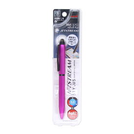 三菱鉛筆　ジェットストリーム　スタイラス　3色ボールペン＆タッチペン　0.5mm　ピンク　4902778180372　[M便 1/10]