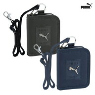プーマ ラージコインポケットウォレット ブラック/ネイビー PM380　クツワ PUMA 大きめ 大きい財布 スポ…